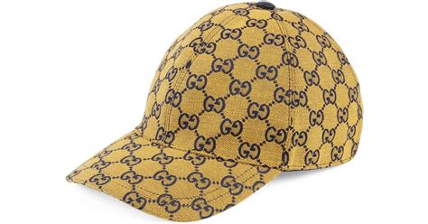 yellow gucci hat